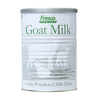 Fresco 加DHA低脂加钙 山羊奶粉 450g *1 罐（不包邮）